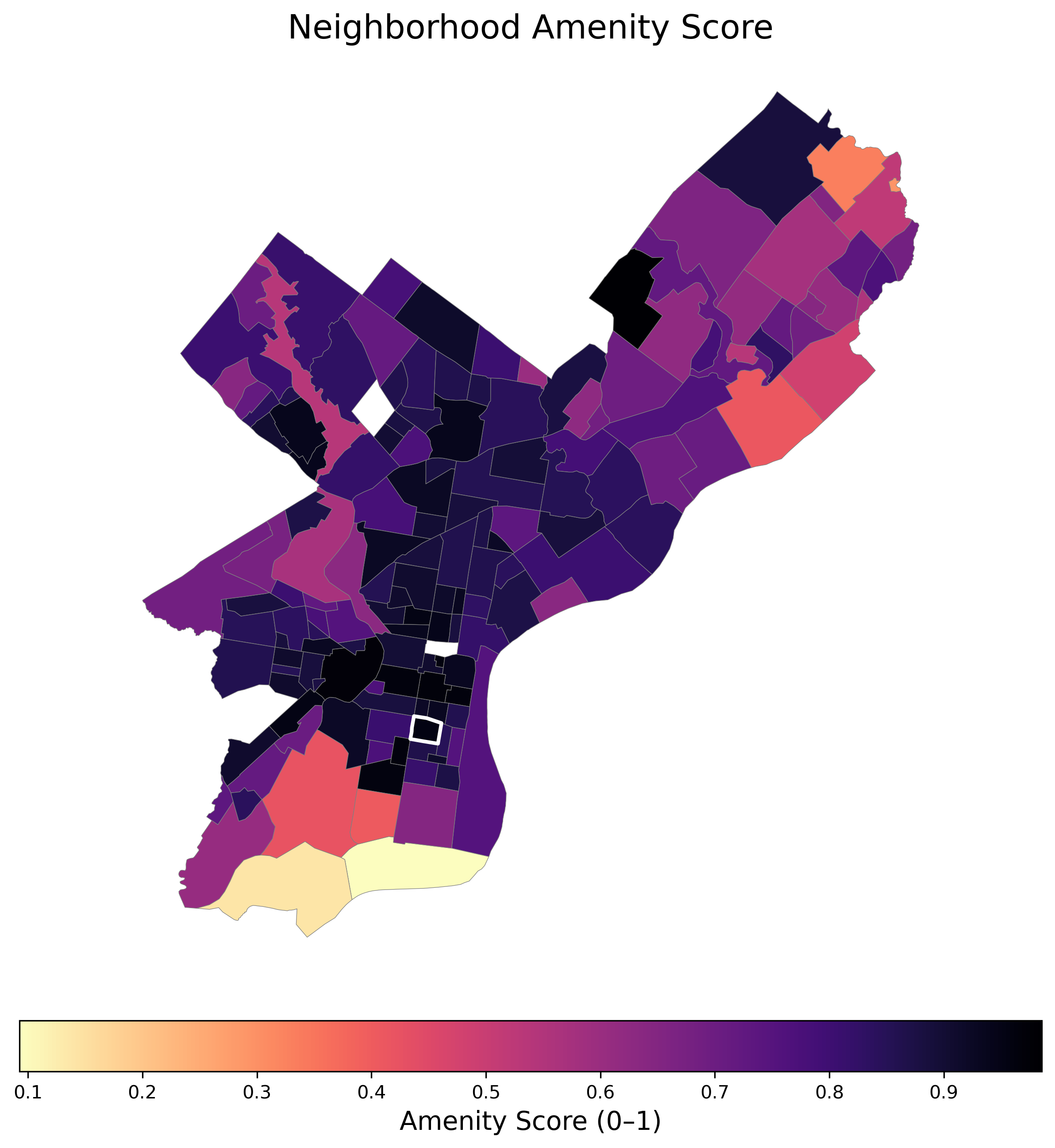 Land Use & Health Score Map